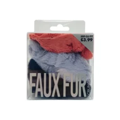 Hair Accessories^Beauty Outlet 3 Faux Fur Scrunchies AW BEAU234