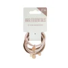 Hair Accessories^Beauty Outlet 6 Soft Rolled Elastics Nude With Disc BEAU520