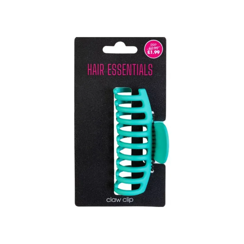 Hair Accessories^Beauty Outlet Claw Clip Green Soft Touch 9cm BEAU287