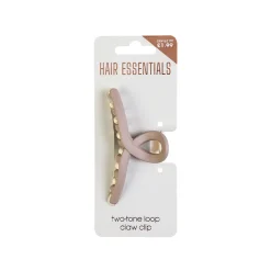 Hair Accessories^Beauty Outlet Two Tone Nude Claw Clip BEAU500