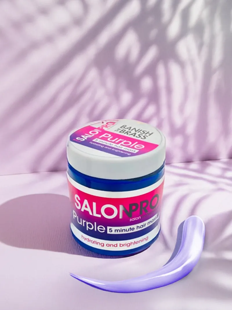 Hair Treatments^Salon Pro Beauty SalonPro Purple Hair Mask 250ml