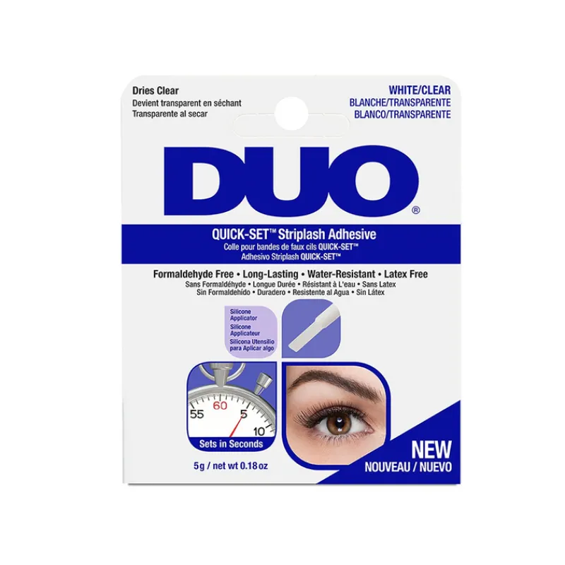 Eyelash Accessories^DUO Quick Set Striplash Adhesive Clear 5g