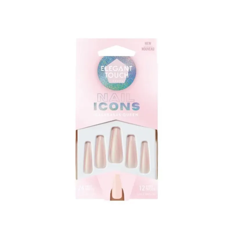 False Nails^Elegant Touch False Nails Nail Icons Calabasas Queen