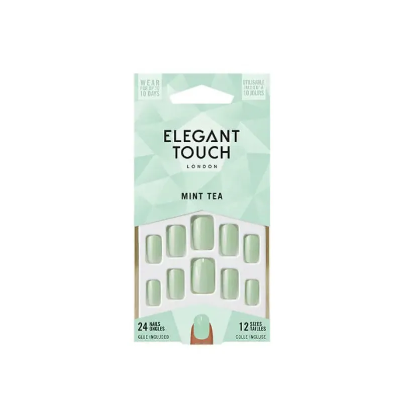 False Nails^Elegant Touch False Nails Mint Tea