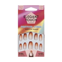 False Nails^Elegant Touch False Nails Festival VIbes Carnival Queen