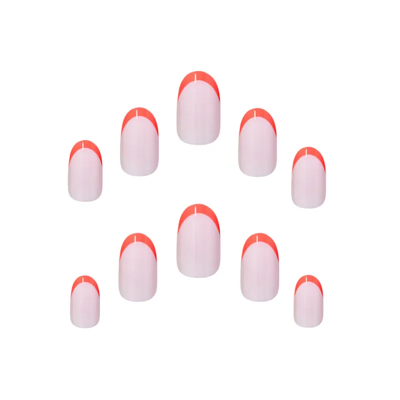 False Nails^Elegant Touch Luxe Looks False Nails Hot Tip