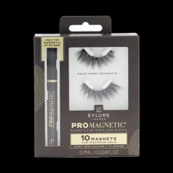 False Eyelashes^Eylure Pro Magnetic Eyeliner And Lashes Faux Mink Dramatic