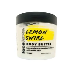 Body Lotions^Face Facts Body Butter Lemon Swirl 400ml