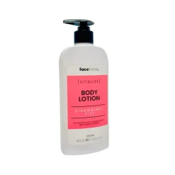 Skin Treatment^Face Facts Vitalise Body Lotion Strawberry Fizz 400ml