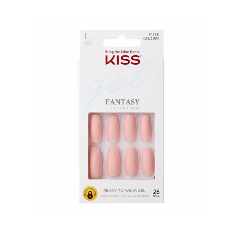 False Nails^Kiss Gel Fantasy 28 Long Nails 84125