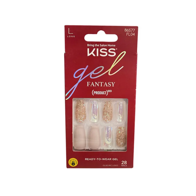 False Nails^Kiss gel fantasy Long Length Nails 86577