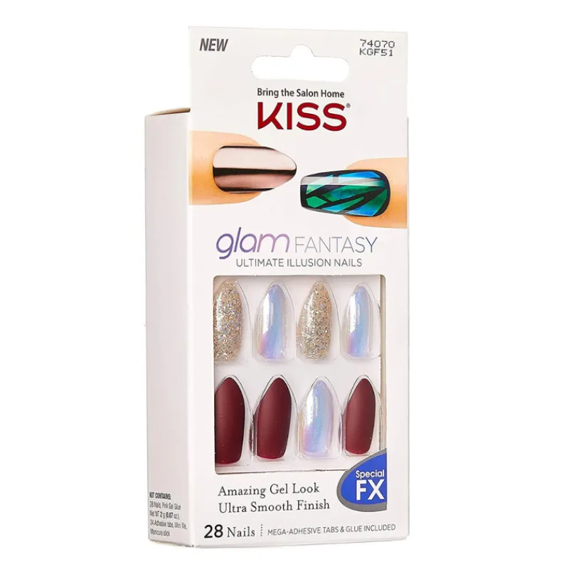 False Nails^Kiss Glam Fantasy Nails 72076/KGF01
