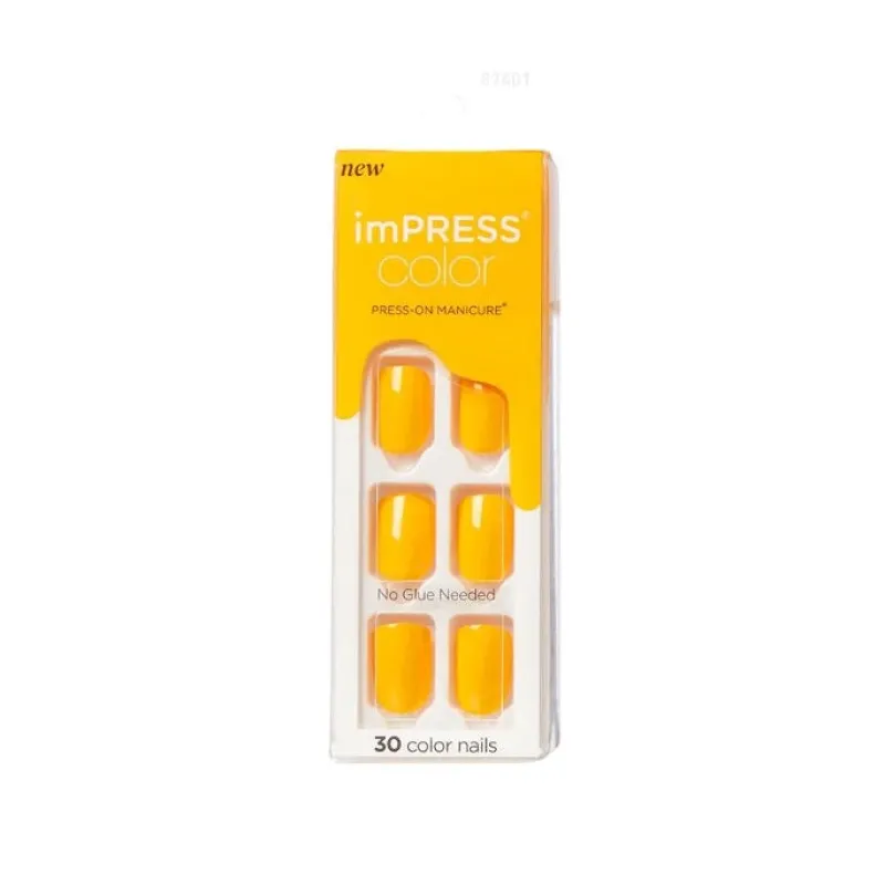 False Nails^Kiss Impress Color Nails Cheerful Heart 87401