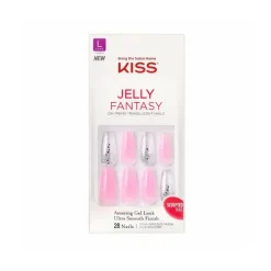 False Nails^Kiss Jelly Fantasy Long Nails 84139