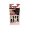 False Nails^Kiss Jewel Fantasy 30 Medium Nails Black Jewel 69115