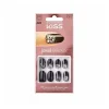 False Nails^Kiss Jewel Fantasy 30 Medium Nails 69115 Black Gem