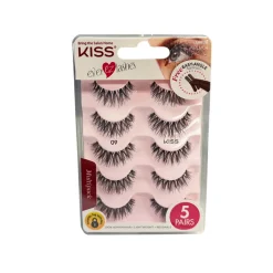 False Eyelashes^Kiss Lash Couture False Lashes So Wispy 5 pack 56728