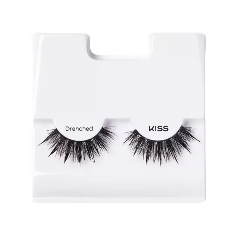False Eyelashes^Kiss Lash Drip False Lash Drenched 857252