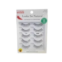 False Eyelashes^Kiss Looks So Natural False Eyelashes 5 Piece Sulty