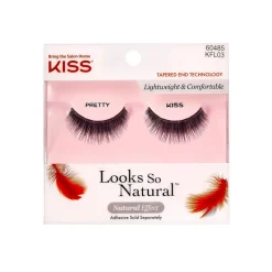 False Eyelashes^Kiss Looks So Natural False Eyelashes Pretty 60485