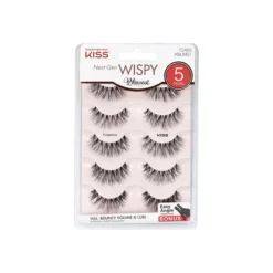 False Eyelashes^Kiss Next Gen Wispy Blowout False Lashes 5 Piece Pageboy