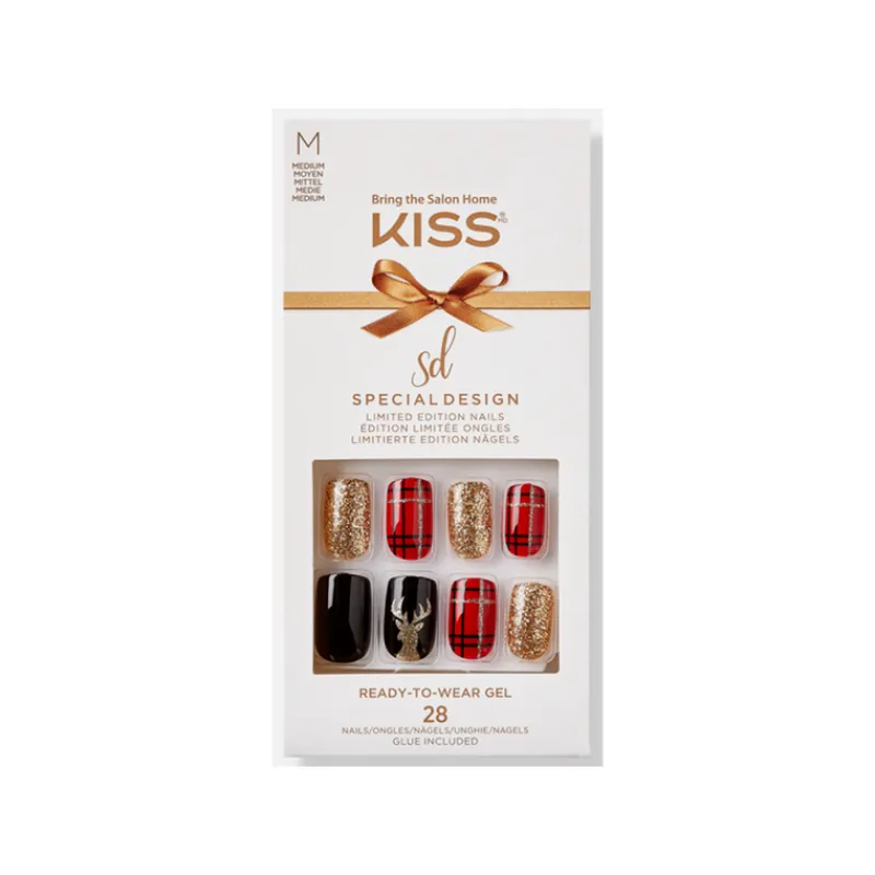 False Nails^Kiss Special Design Medium Nails 88106