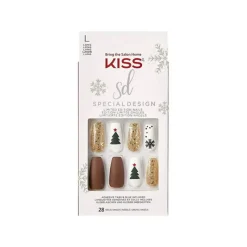 False Nails^Kiss Special Design Medium Nails 88107