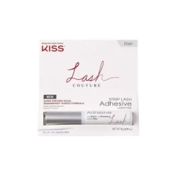 Eyelash Accessories^Kiss Strip Lash Ad Clear Latex Free