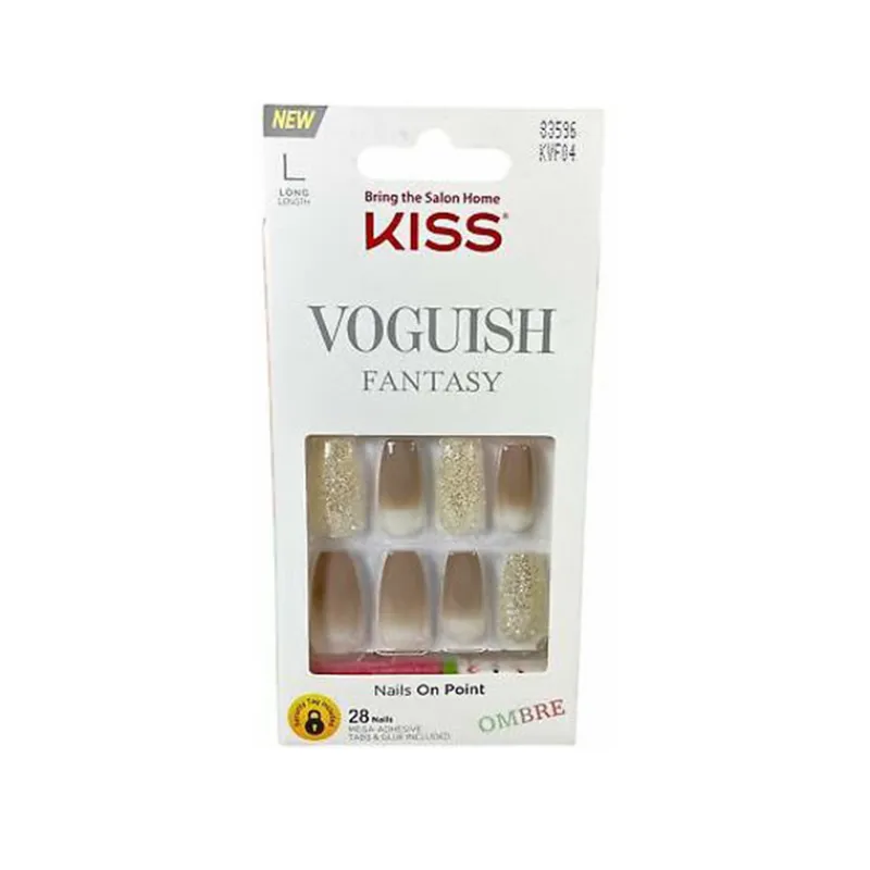 False Nails^Kiss Voguish Fantasy 28 Long Nails 83596