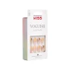 False Nails^Kiss Voguish Fantasy 28 Medium Nails 87727 FV23X