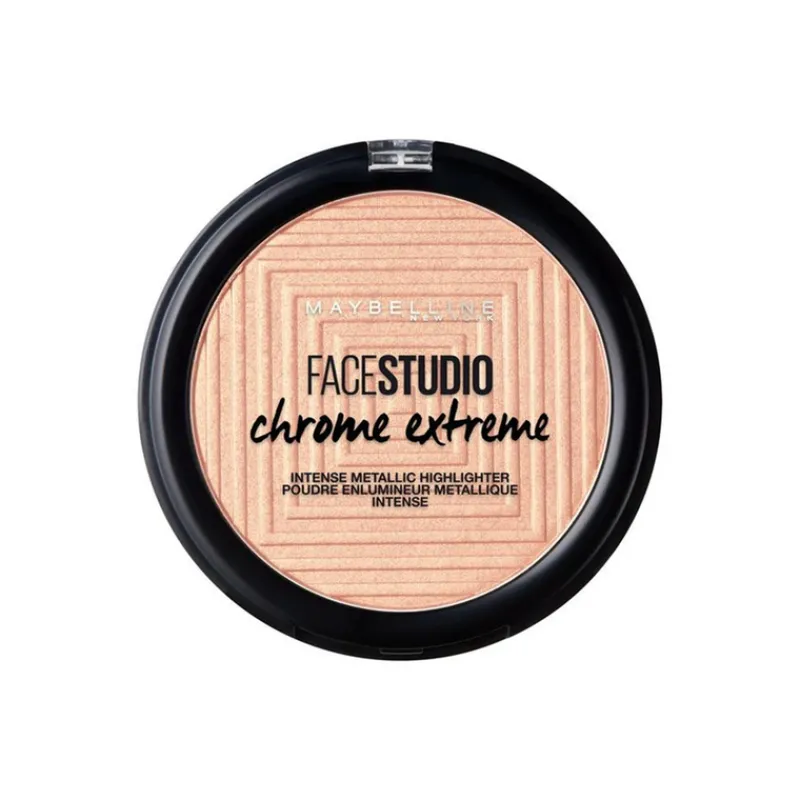 Highlighters^Maybelline Face Studio Chrome Extreme Highlighter 350 Molten Rose Gold