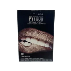 Lipsticks^Maybelline Python Metallic Lip Kit Lipstick Treacherous 10