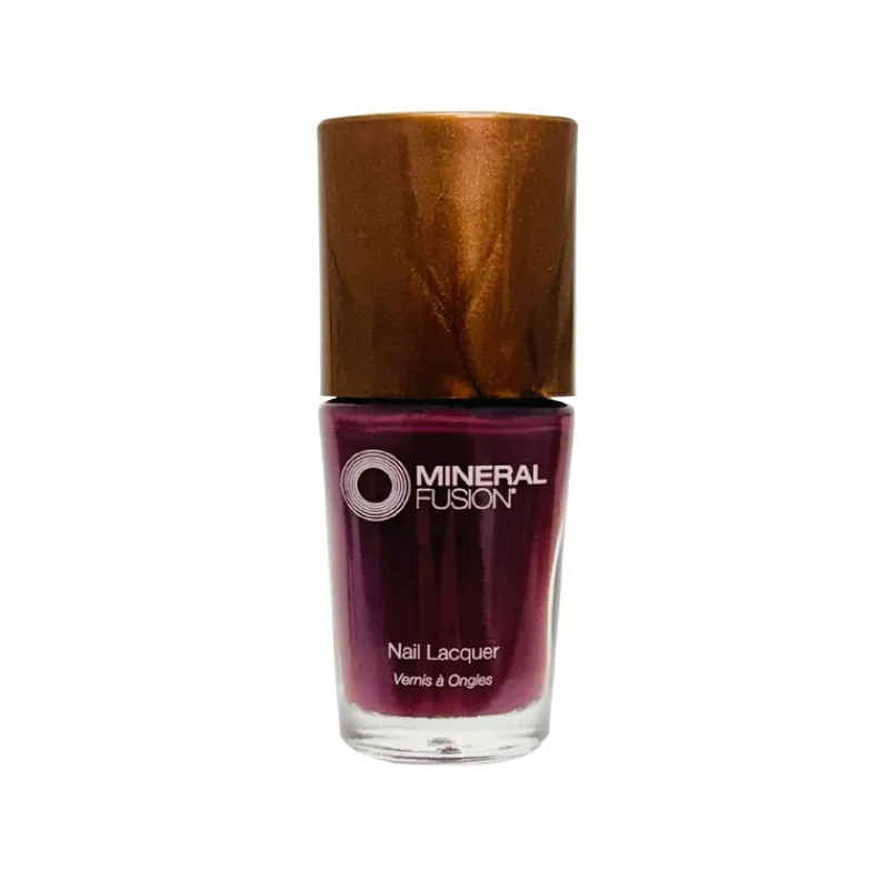 Nail Polish^Mineral Fusion Nail Lacquer Pretty In Plum