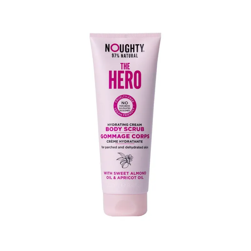 Body Scrubs^noughty The Hero Hydrating Cream Body Scrub W Sweet Almond Oil & Apricot Oil 250ml