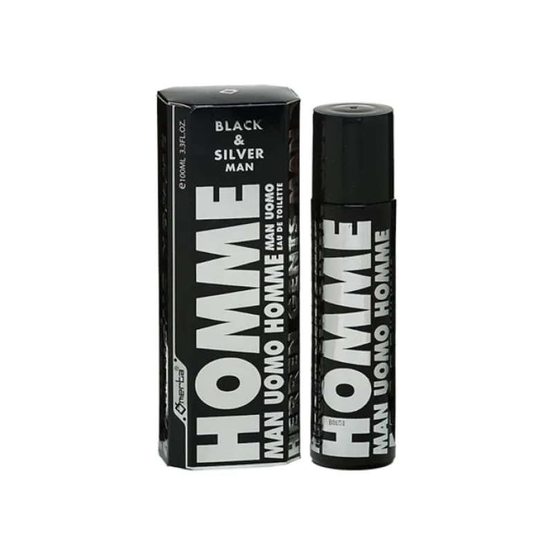 Aftershave^Omerta EDT 100ml Black & Silver Man OM120