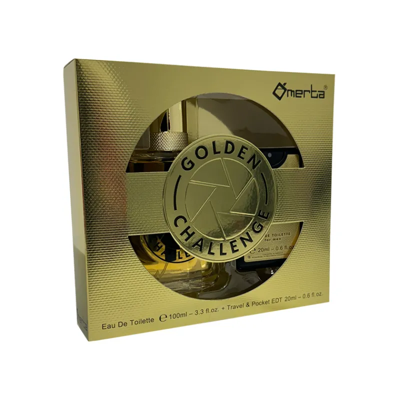 Fragrance Sets^Omerta EDT 100ml Golden Challenge Set With Pocket Perfume OM-SP123
