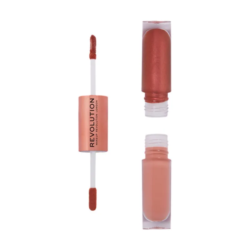 Eyeshadows^Revolution Double Up Liquid Eyeshadow Infatuated