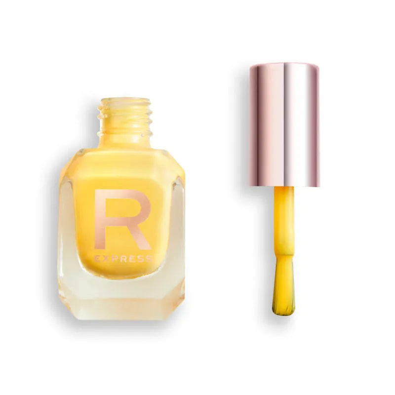 Nail Polish^Revolution Express Nail Varnish Lemon Yellow