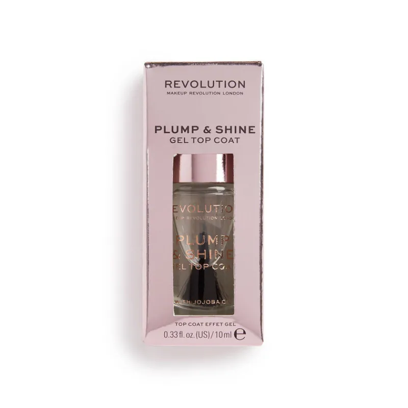 Nail Treatments^Revolution Plump & Shine Gel Top Coat