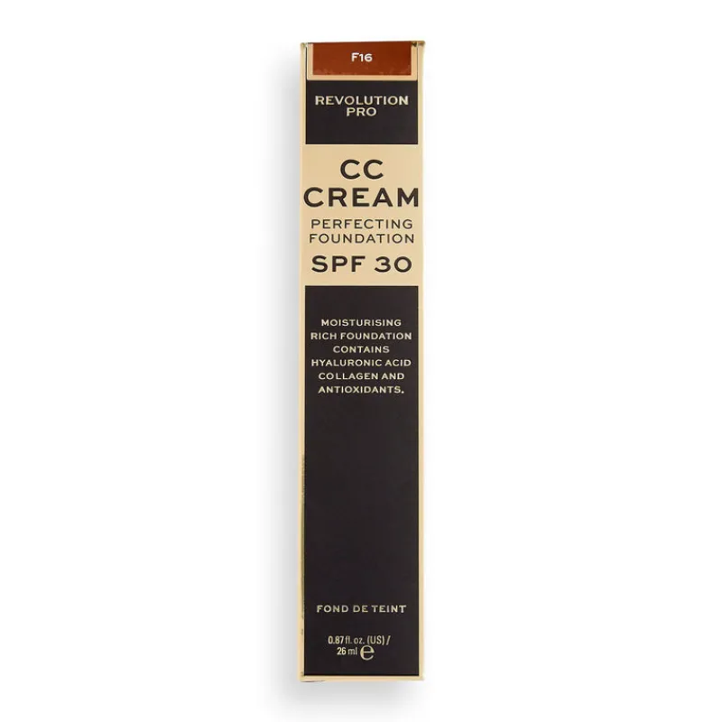 Cc Cream^Revolution Pro CC Cream Perfecting Foundation SPF30 F16