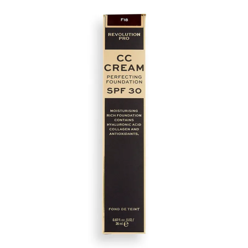 Cc Cream^Revolution Pro CC Cream Perfecting Foundation SPF30 F18