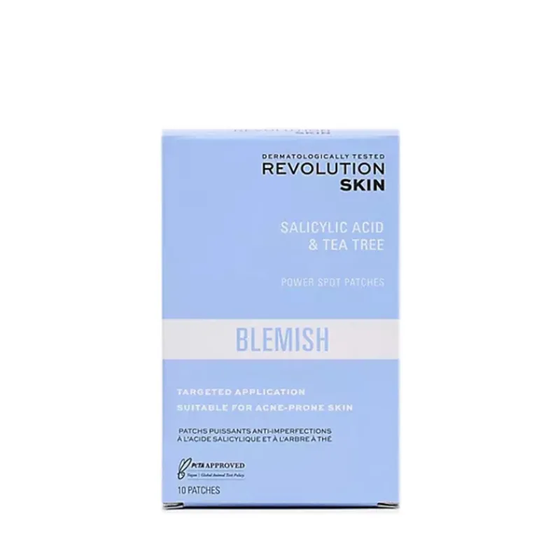 Masks & Patches^Revolution Skin Salicylic Acid & Tea Tree Blemish Power Spot Patches x10