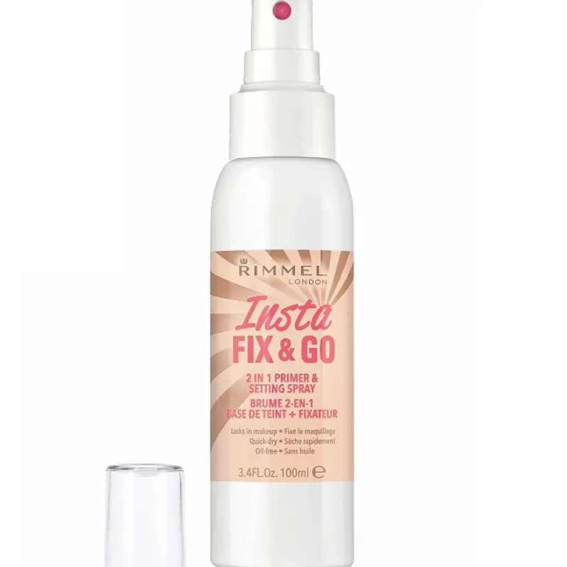 Setting Sprays^Rimmel Insta Fix & Go 2 in 1 Primer & Setting Spray