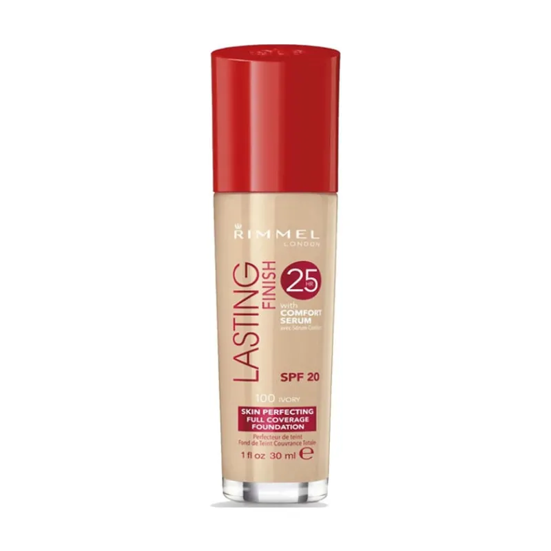 Foundations^Rimmel Lasting Finish Foundation 25 Hour Wear 100 Ivory