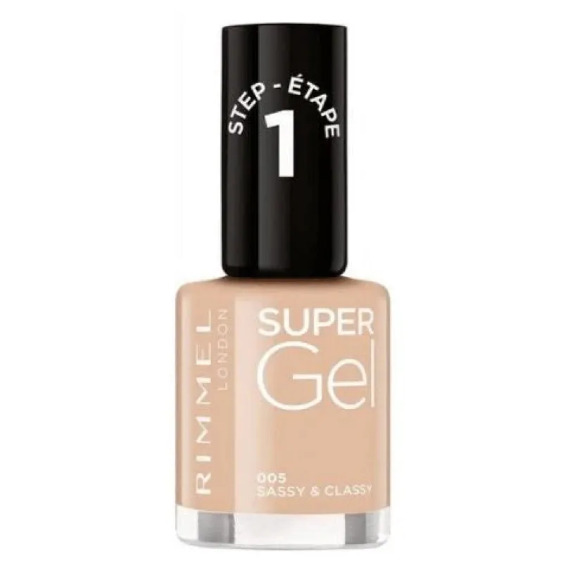 Nail Polish^Rimmel Super Gel Nail Polish 005 Sassy & Classy