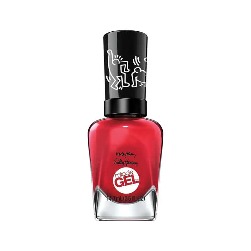 Base & Top Coat^Sally Hansen Miracle Gel Polish 917 Red Iant Be