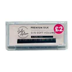 False Eyelashes^Salon Artisan C Curl 0.15 Premium Silk Soft Volume Lashes 11mm