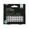 False Eyelashes^Salon System Texture Mink Style Lashes Black Medium