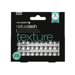 False Eyelashes^Salon System Texture Naturalash Individual Medium