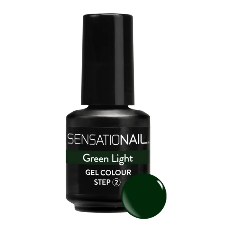 Gel Nail Polish^Sensationail Gel Polish Green Light
